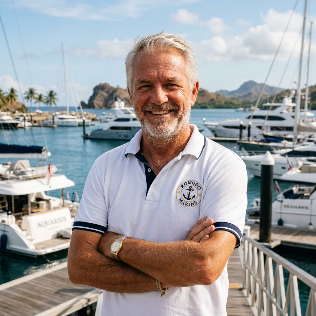 Capt. George H. - Luxury Yacht Clearance Raja Ampat client